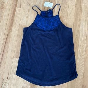 Lucky brand navy tanktop - size M